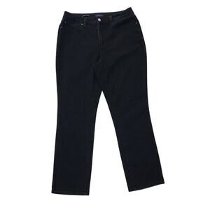 Charter Club Women's Black Straight Jeans Size 10 S